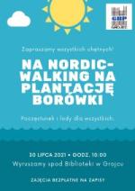 Nordic-walking i borówki.